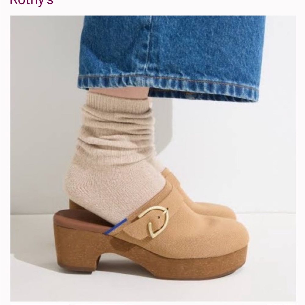 ROTHY’S The Classic Clog – Butternut – NWT – Size 8 - Picture 3 of 4